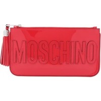 Moschino Moschino Patent Leather Clutch photo