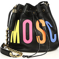 Moschino Multicolor-Logo Bucket Bag photo