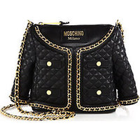 Moschino Quilted Jacket Crossbody Bag photo