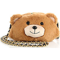 Moschino Teddy Bear Faux Fur Crossbody Bag photo