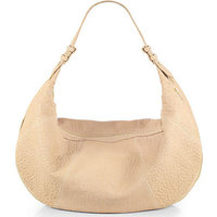 MR. Mr. Cooper Bubble-Leather Hobo Bag photo