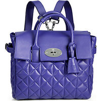 Mulberry Cara Delevingne Convertible Quilted Leather Satchel photo