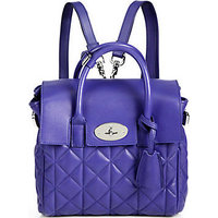 Mulberry Cara Delevingne Mini Convertible Quilted Leather Satchel photo