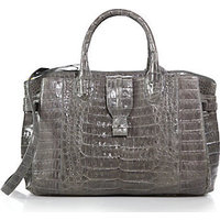 Nancy Gonzalez Cristina Medium Crocodile Satchel photo