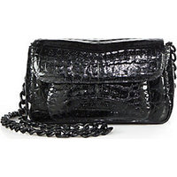 Nancy Gonzalez Crocodile Small Accordion Crossbody Bag photo