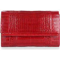 Nancy Gonzalez Large Crocodile Tube Clutch photo