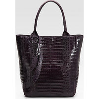 Nancy Gonzalez Medium Croc-Skin Tote Bag photo