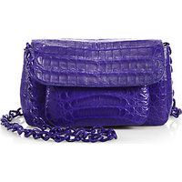 Nancy Gonzalez Mini Crocodile Crossbody Bag photo