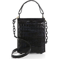 Nancy Gonzalez Mini Crocodile Frame Shoulder Bag photo