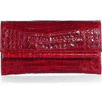 Nancy Gonzalez Small Crocodile Bar Clutch photo