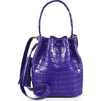 Nancy Gonzalez Small Crocodile Bucket Bag photo