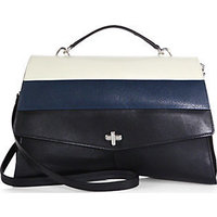 Narciso Rodriguez Carolyn Colorblock Top-Handle Bag photo