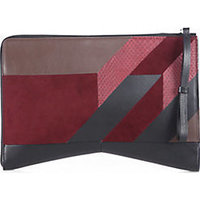 Narciso Rodriguez Lygia Mixed-Media Clutch photo