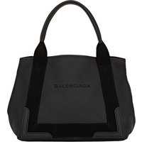 Balenciaga Navy Cabas Tote photo