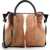 Nina Ricci Fur Marche Medium Satchel photo