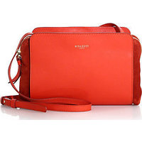 Nina Ricci Marche Duo Leather & Suede Crossbody Bag photo