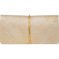 Nina Ricci Metallic Arc Clutch photo