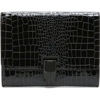 Opening Ceremony Croc Embossed Nokki Clutch photo