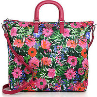 Prada Floral-Print Nylon Tote photo