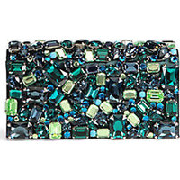 Prada Raso Stones Box Clutch photo