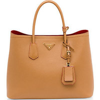 Prada Saffiano Cuir DoubleTote photo