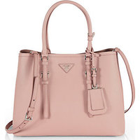 Prada Small Saffiano Double Bag photo