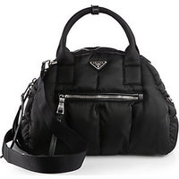 Prada Tessuto Bomber Bowler Bag photo