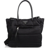 Prada Tessuto Bomber Medium Tote photo