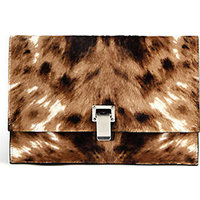 Proenza Schouler Calf Hair Small Lunch Bag photo