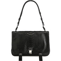 Proenza Schouler PS Courier Python Shoulder Bag photo