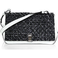 Proenza Schouler PS Courier Woven Two-Tone Shoulder Bag photo