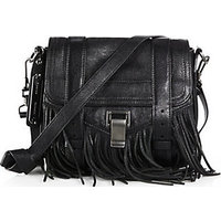 Proenza Schouler PS1 Leather Mini Fringed Crossbody Bag photo