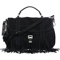 Proenza Schouler PS1 Medium Suede Fringed Satchel photo