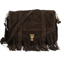 Proenza Schouler PS1 Suede Fringed Shoulder Bag photo