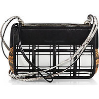 Proenza Schouler Z Plaid Python & Leather Crossbody Bag photo