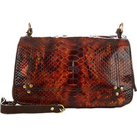 Jerome Dreyfuss Python Bobi Small Shoulder Bag photo