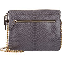 Zagliani Python Liberty Shoulder Bag photo