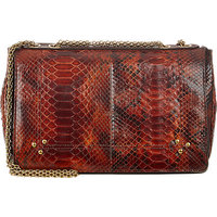 Jerome Dreyfuss Python Martin Large Shoulder Bag photo