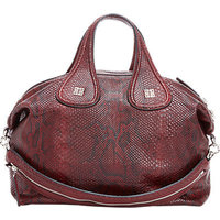 Givenchy Python Nightingale Medium Satchel photo