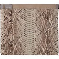 Maison Margiela Python Sliding Zip Clutch photo