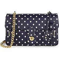 Ralph Lauren Collection Ricky Polka-Dot Chain Shoulder Bag photo