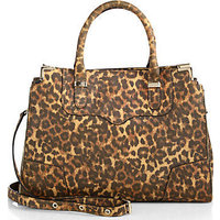 Rebecca Minkoff Amorous Leopard-Print Satchel photo