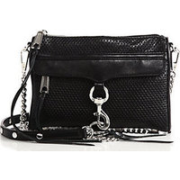 Rebecca Minkoff Mini MAC Perforated Convertible Crossbody Bag photo