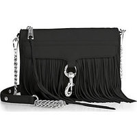 Rebecca Minkoff Mini MAC Fringed Convertible Crossbody Bag photo