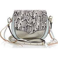 Rebecca Minkoff Mini Sydney Python Print Crossbody Bag photo