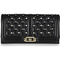 Rebecca Minkoff Quilted Love Clutch with Pearlescent Studs photo