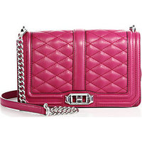 Rebecca Minkoff Quilted Love Leather Crossbody Bag photo