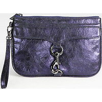 Rebecca Minkoff Skinny Metallic Mac Wristlet photo