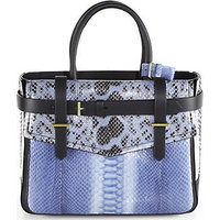 Reed Krakoff Boxer Python and Leather Tote photo