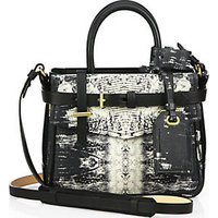 Reed Krakoff Embossed Micro Boxer Satchel photo